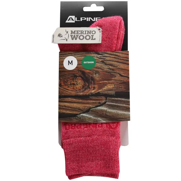  Zokni ALPINE PRO KLAMO USCA086 RÓZSASZÍN 