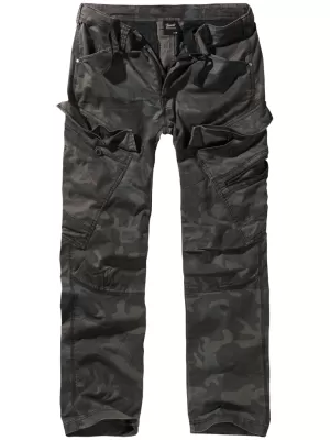 Nadrág BRANDIT ADVEN SLIM FIT SÖTÉT ÁLCÁZÁS