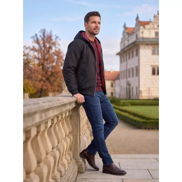  Kabát BRANDIT LORD CANTERBURY S KAPUCÍ BD3112 FEKETE 