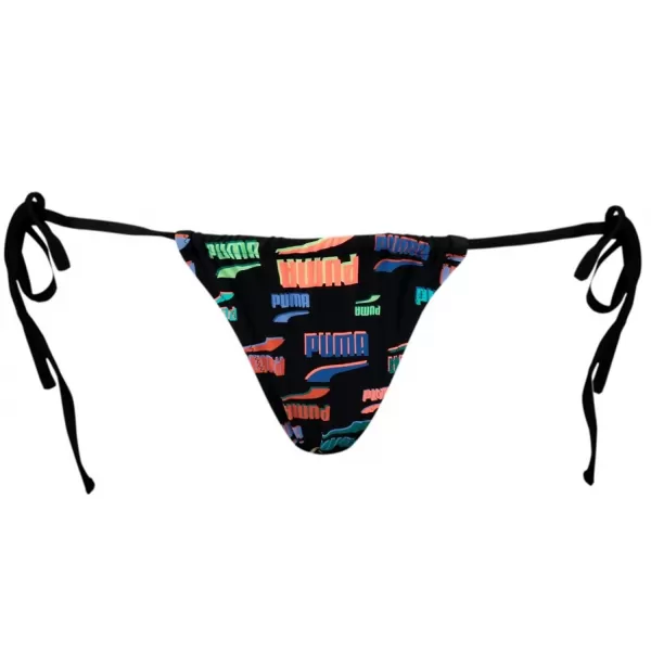  Fürdőruha PUMA SWIM WOMEN SIDE TIE TANGA STRING 1P 938066-01 FEKETE 