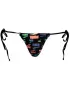 Fürdőruha PUMA SWIM WOMEN SIDE TIE TANGA STRING 1P 938066-01 FEKETE