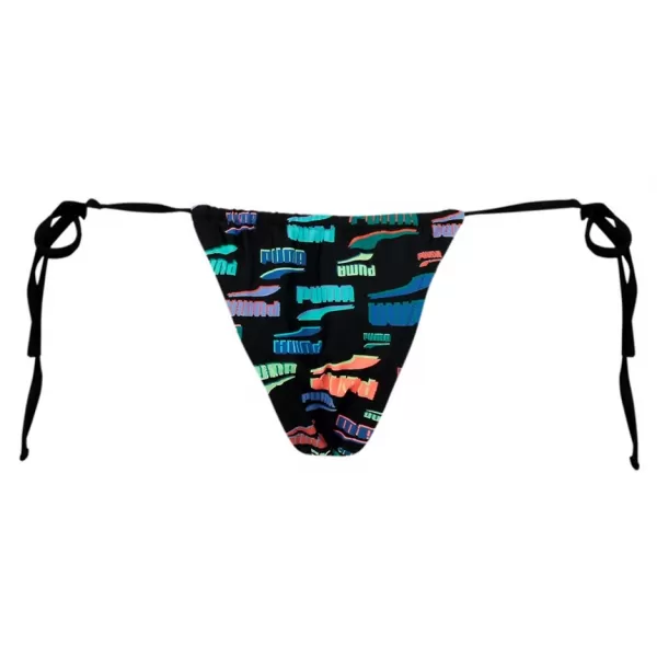  Fürdőruha PUMA SWIM WOMEN SIDE TIE TANGA STRING 1P 938066-01 FEKETE 