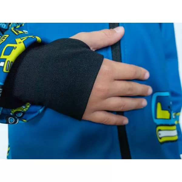  Baby Softshell kabát szigetelt WAMU BAGR KÉK 