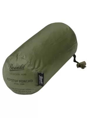 Poncsó esőkabát BRANDIT RIPSTOP BD3169 OLIVE Brandit1