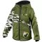 Gyerek hőszigetelt softshell kabát WAMU MASKÁČ KHAKI