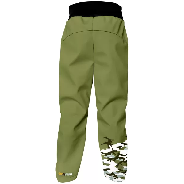  Hőszigetelt softshell gyereknadrág WAMU MASKÁČ KHAKI 