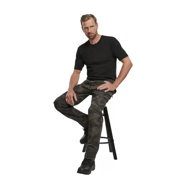  Nadrág BRANDIT ADVEN SLIM FIT SÖTÉT ÁLCÁZÁS 