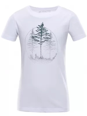 T -póló ALPINE PRO NATURO KTSA423 FEHÉR