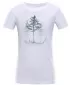 T -póló ALPINE PRO NATURO KTSA423 FEHÉR