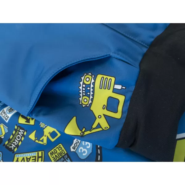  Hőszigetelt softshell gyereknadrág WAMU BAGR KÉK 