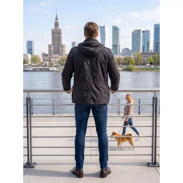  Kabát BRANDIT M-65 GIANT BD3101 FEKETE 