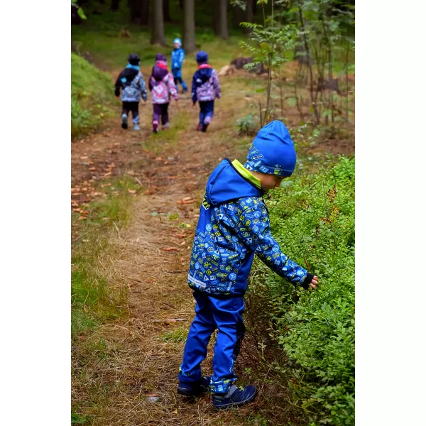  Hőszigetelt softshell gyereknadrág WAMU BAGR KÉK 
