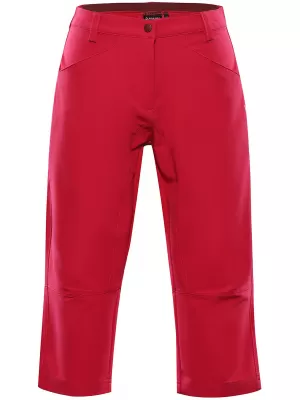 Női 3/4 nadrág ALPINE PRO WEDERA LPAA637 RÓZSASZÍN