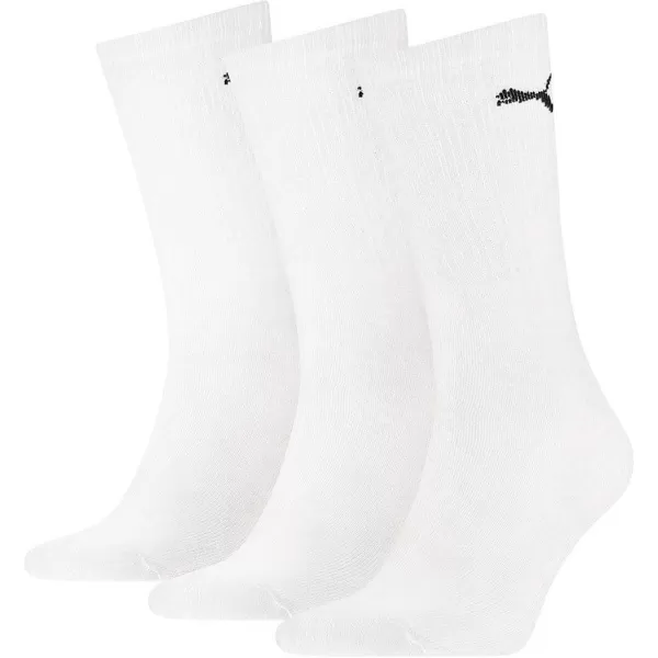  Zokni PUMA CREW SOCK 3P 88035502 FEHÉR 