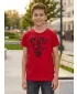 Gyermek póló SAM 73 SCUTUM KT 514 PIROS