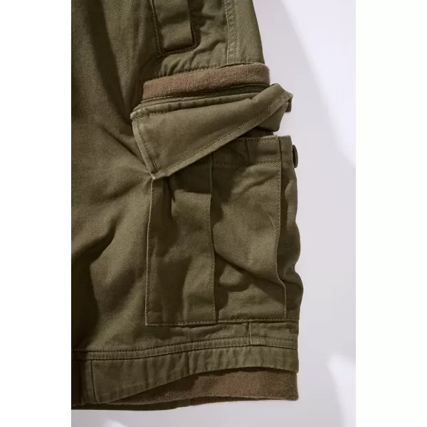  Rövidnadrág BRANDIT PACKHAM VINTAGE BD2023 OLAJBOGYÓ 