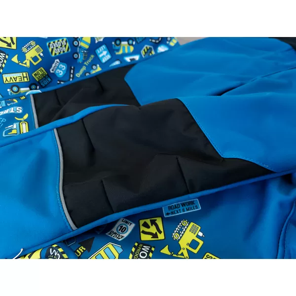  Hőszigetelt softshell gyereknadrág WAMU BAGR KÉK 