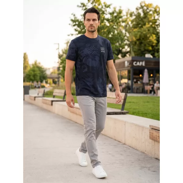  Férfi póló SAM 73 SCULPTOR MT 823 SÖTÉTKÉK 