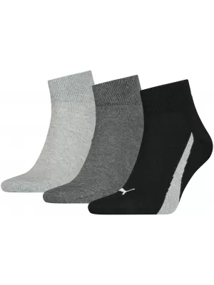 Zokni PUMA UNISEX LIFESTYLE QUARTER 3P 90795201 FEKETE/FEHÉR