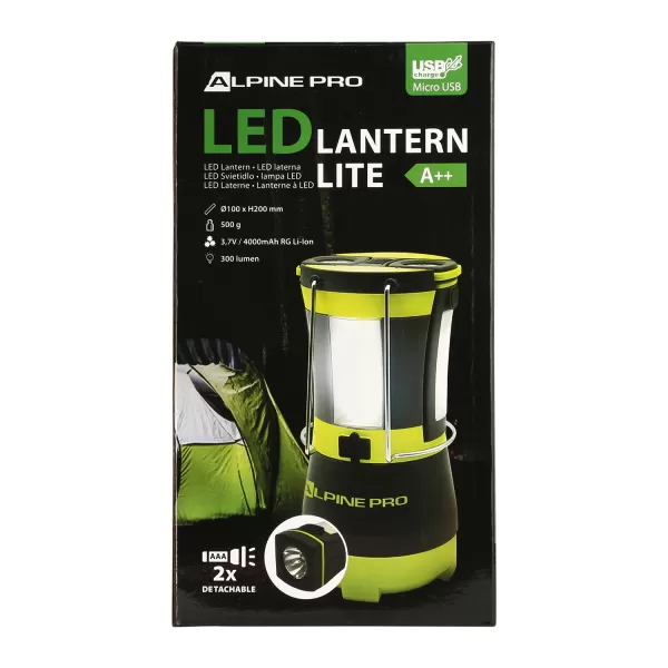  Lámpa ALPINE PRO LITE UKPZ008 ZÖLD 