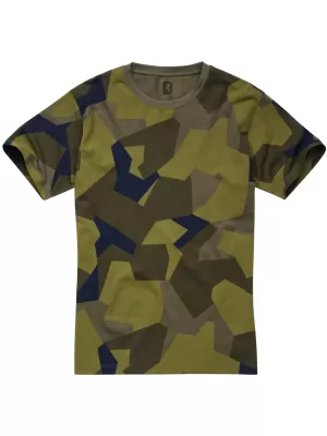 Férfi póló BRANDIT US BD4200 SWEDISH CAMOUFLAGE Brandit1