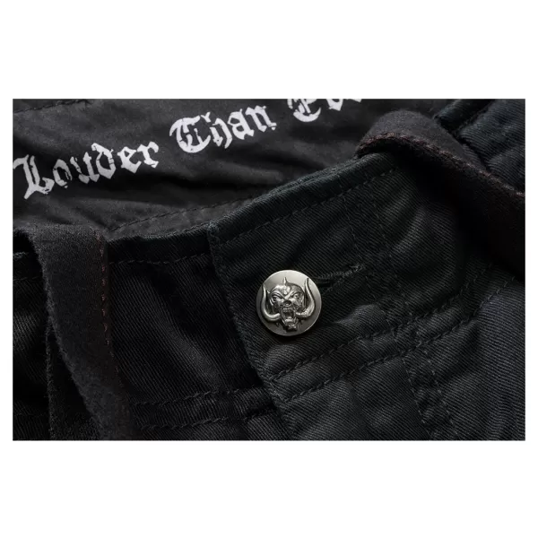  Rövidnadrág BRANDIT MOTORHEAD URBAN LEGEND FEKETE 