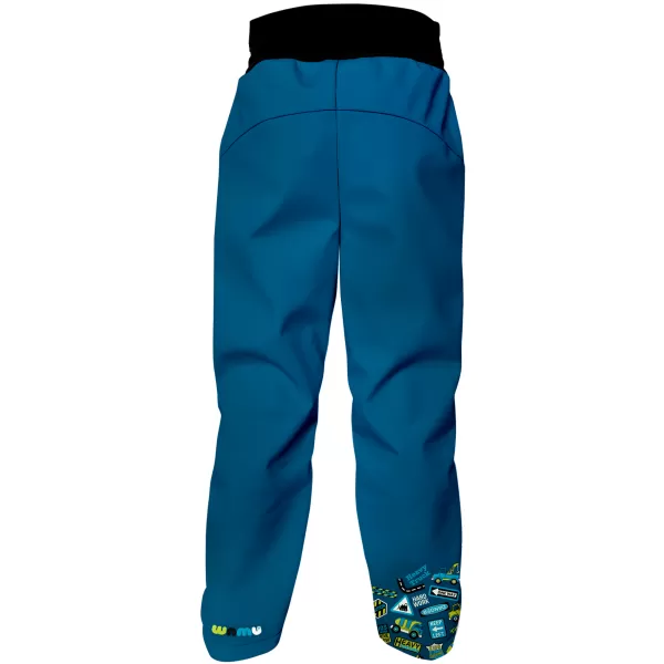  Hőszigetelt softshell gyereknadrág WAMU BAGR KÉK 