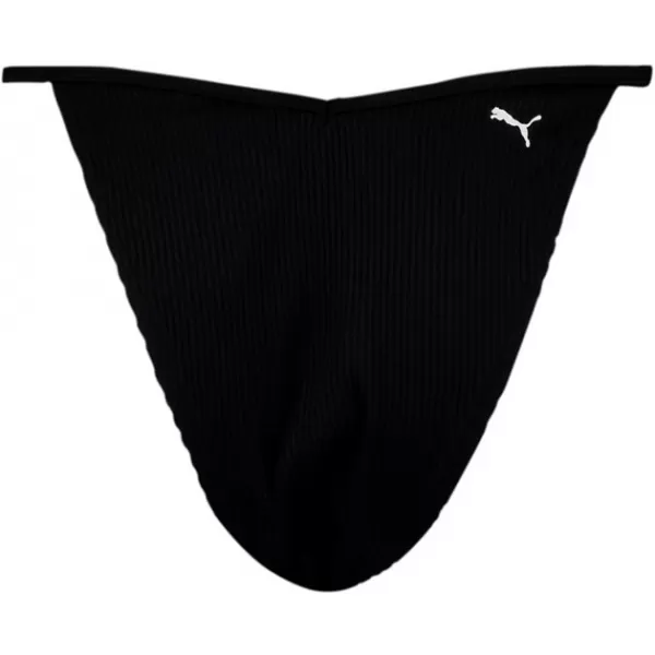  Fürdőruha PUMA SWIM WOMEN RIBBED TANGA 1P 938068-01 FEKETE 