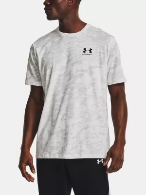Férfi póló UNDER ARMOUR ABC CAMO SS 1357727-100 FEHÉR