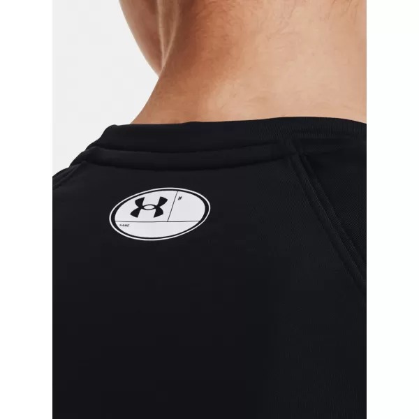  Női póló UNDER ARMOUR AUTHENTICS CREW 1368701-001 FEKETE 