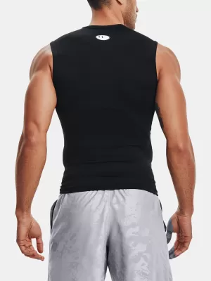 Férfi kompressziós tank felső UNDER ARMOUR HG ARMOUR COMP SL 1361522-001 FEKETE