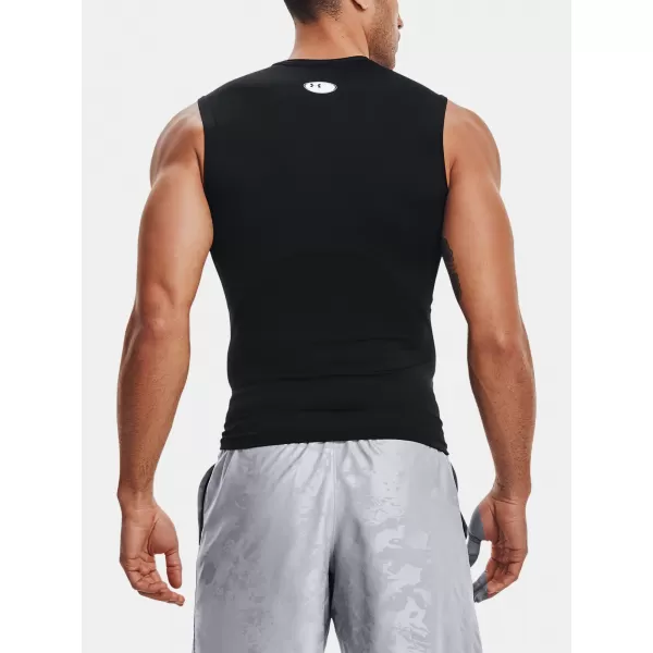  Férfi kompressziós tank felső UNDER ARMOUR HG ARMOUR COMP SL 1361522-001 FEKETE 
