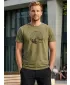 Pánské triko ALTISPORT CARRYOVER ALM172129 KHAKI