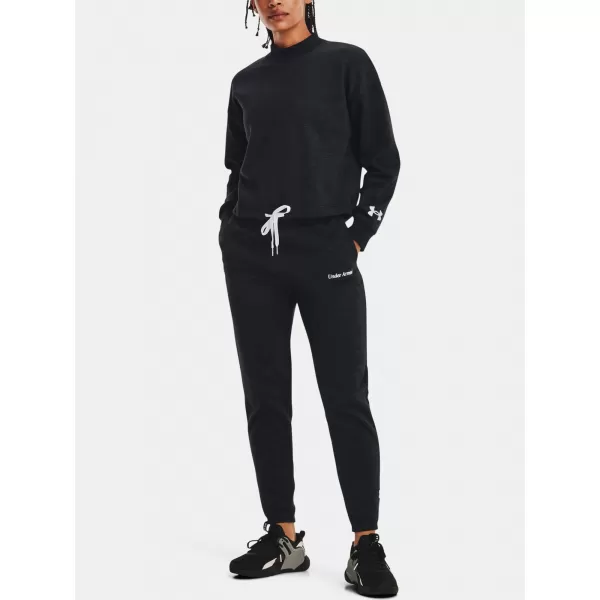  Női sportnadrág UNDER ARMOUR ESSENTIAL SCRIPT PANT 1374105-001 FEKETE 