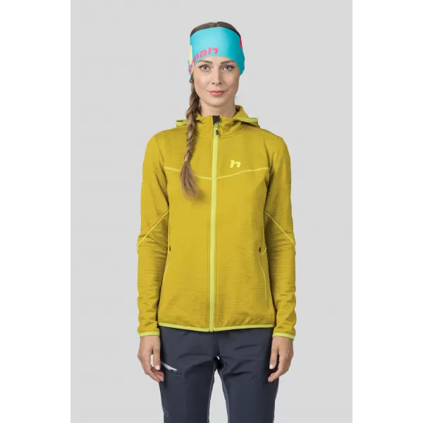  Női pulóver HANNAH DAGNYS HOODY CITRONELLA MENTA 