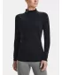 Női póló UNDER ARMOUR UA CG AUTHENTICS MOCKNECK 1368702-001 FEKETE