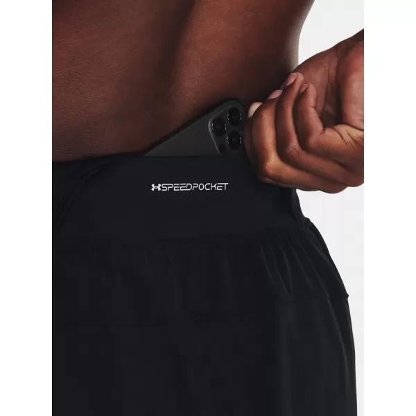  Férfi rövidnadrág UNDER ARMOUR LAUNCH ELITE 7 SHORT 1376508-001 FEKETE 