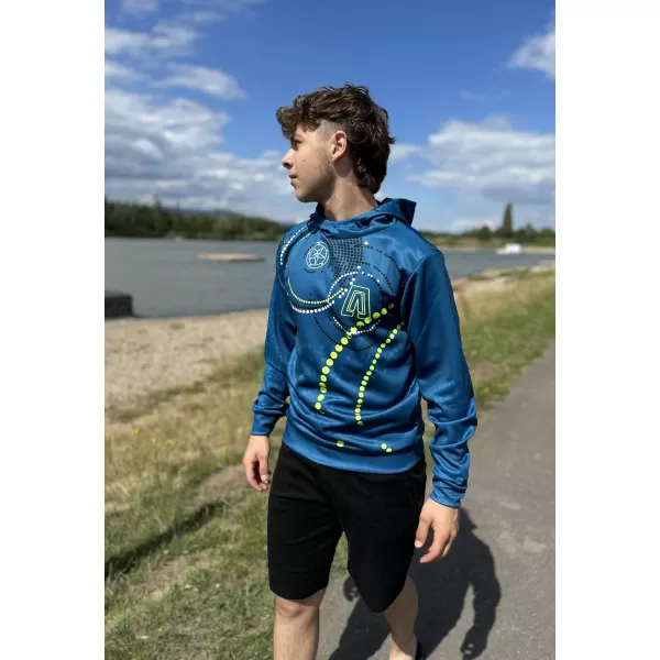  Prémium férfi pulóver ALTISPORT SWE/ALM06S07 PETRÓLEUM-ZÖLD 