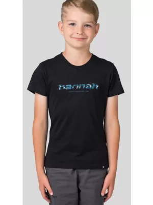 Gyermek póló HANNAH RANDY JR ANTRACIT/NYOMAT