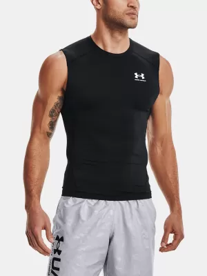 Férfi kompressziós tank felső UNDER ARMOUR HG ARMOUR COMP SL 1361522-001 FEKETE