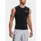 Férfi kompressziós tank felső UNDER ARMOUR HG ARMOUR COMP SL 1361522-001 FEKETE