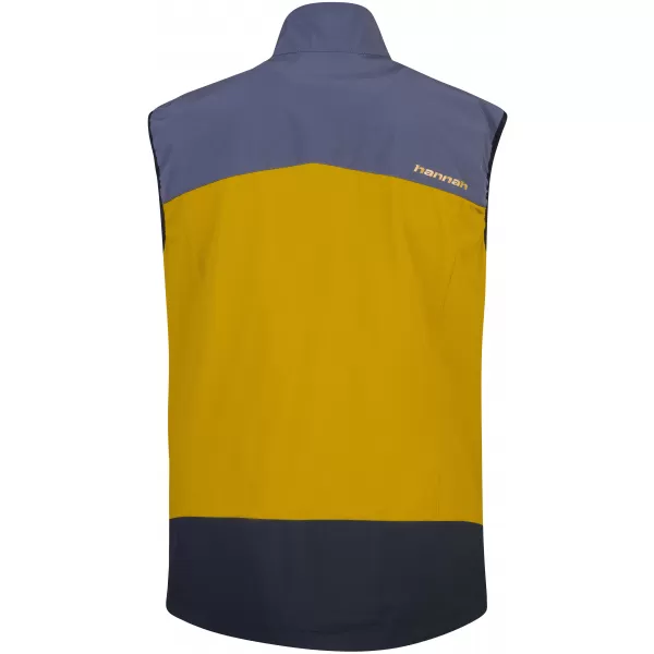  Férfi mellény HANNAH CARSTEN VEST INDIA TINTA/ARANY PÁLMA 