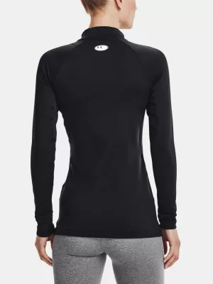 Női póló UNDER ARMOUR UA CG AUTHENTICS MOCKNECK 1368702-001 FEKETE