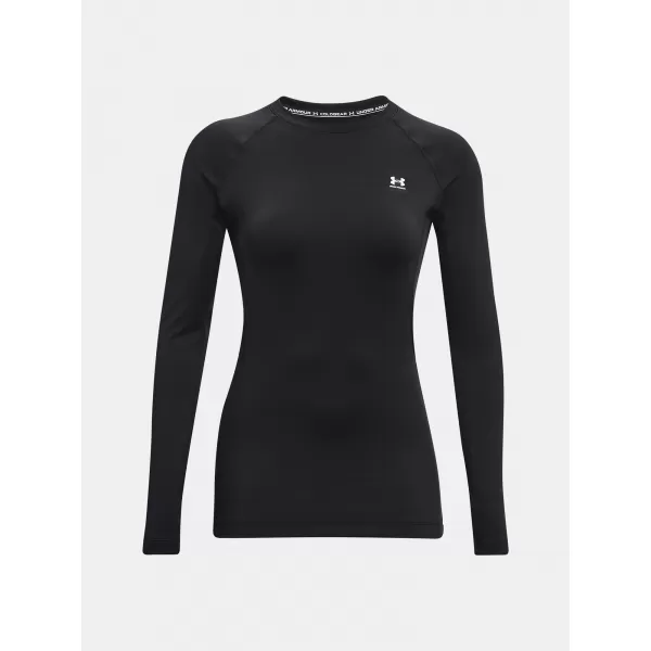  Női póló UNDER ARMOUR AUTHENTICS CREW 1368701-001 FEKETE 