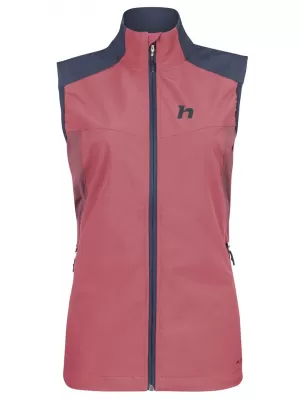 Női mellény HANNAH PULLA VEST BAROKK RÓZSA/INDIAI TINTA