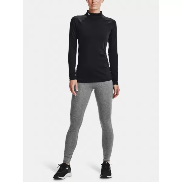  Női póló UNDER ARMOUR UA CG AUTHENTICS MOCKNECK 1368702-001 FEKETE 