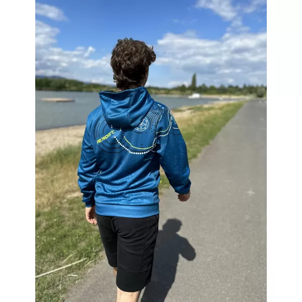 Prémium férfi pulóver ALTISPORT SWE/ALM06S07 PETRÓLEUM-ZÖLD 