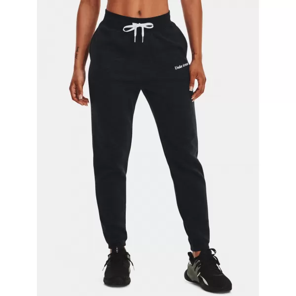  Női sportnadrág UNDER ARMOUR ESSENTIAL SCRIPT PANT 1374105-001 FEKETE 