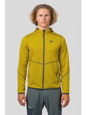 Férfi pulóver HANNAH DAMAR HOODY CITRONELLA MENTA