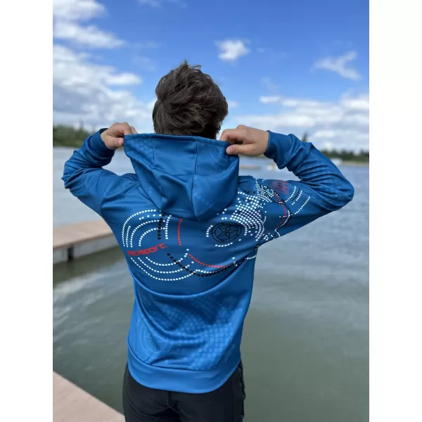 Prémium férfi pulóver ALTISPORT SWE/ALM06S07 PETRÓLEUMVÖRÖS 